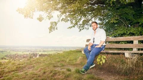 Man rest Stock Photos