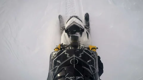 Man rides on bumps on a trail Video stock 102206441