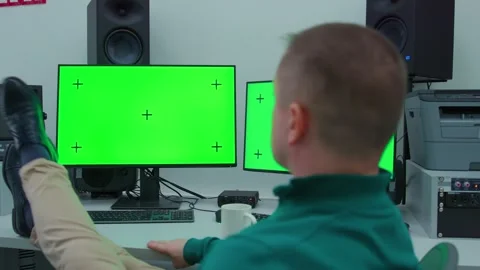 A man rides into the scene and puts his feet on the table Stock Footage 276970351