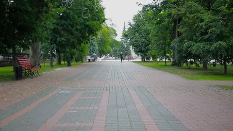 A man riding a bicycle Stock-Footage 92633696
