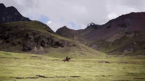 Man riding horse Stock Footage 80693230