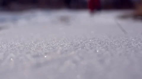 Man is riding on ice Stock Footage 59368670