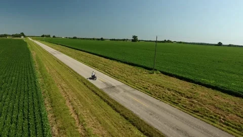 Man riding motorcycle  Stock Footage 274326496
