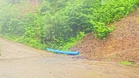 A man riding a motorcycle. Stock Footage 282774625