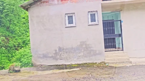 A man riding a motorcycle. Stock Footage 282780326