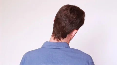 Man rotating his hand doing sport exercises Vídeo Stock 92298197