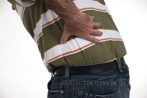 Man Rubbing Back Vidéo 534529