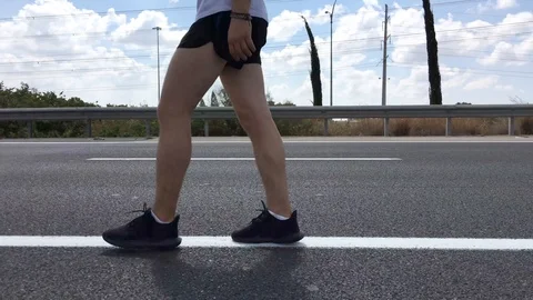 Man run 6 動画素材 102111675