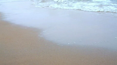 Man running on the beach Stock Footage 502979