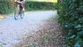 Man running with a bike HD Footage