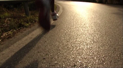 Man running Stock Footage 43692570