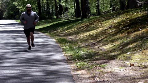 Man Running Stock Footage 130818598