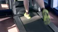 Man running at the gym HD Footage