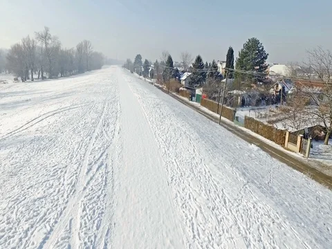 Man is running on a snow Stock-Footage 79001949