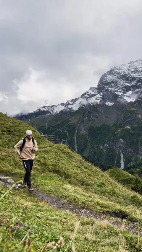Man Running Toward Camera Giving Thumbs Up. Stock Footage 328462313