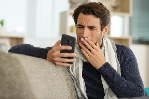 Man with sad face Stock Photos