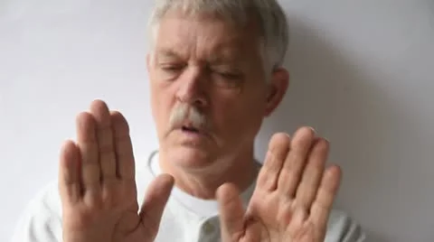 Man saying no Stock Footage 11401232