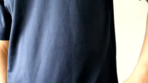 Man scratching eczema Stock Footage 328903169