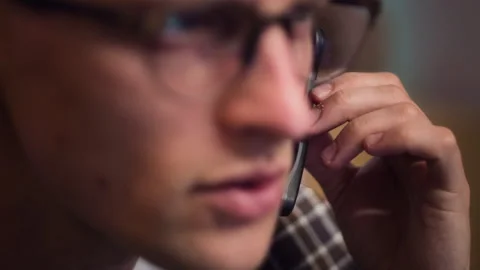 Man with Screen Addiction Wearing Headset Playing Video Games Stock Footage 342023051