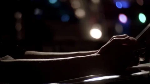 Man Scrolling On Smart Phone Close-up pan Video stock 69268299