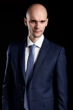 Man with a Serious Look Stock Photos