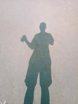 Man Shadow Stock Photos