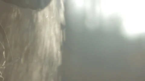 Man shake hands from the snow Video stock 83674230