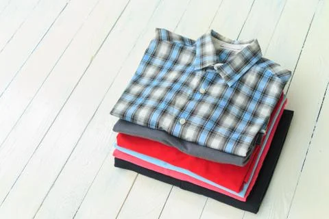 Man shirts Stock Photos