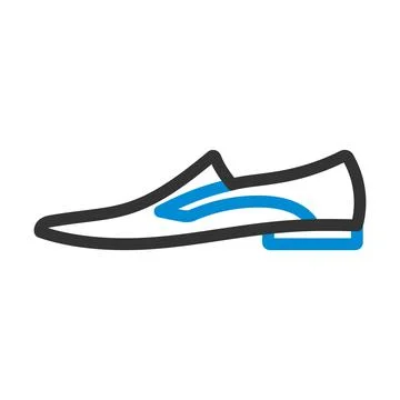 Man Shoe Icon Stock Illustration