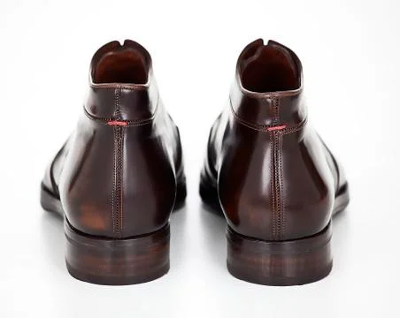 Man shoes back Stock Photos