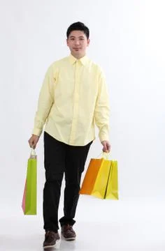 Man shopping Stock Photos