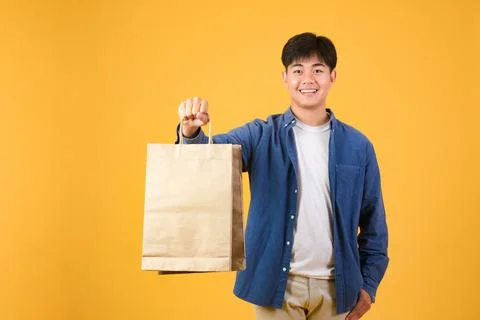 Man shopping. Foto stock