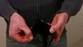 Man showing his empty wallet HD Footage