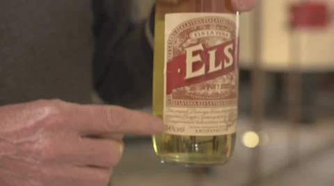 Man Showing Liquor Stock Footage 34317261