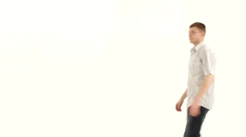 Man Showing Pantomime Video stock 63346141