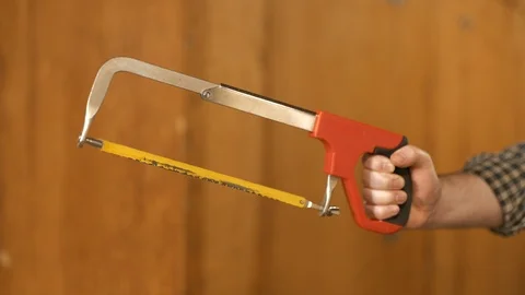 Man showing work tools Stock Footage 121000419