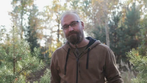 A man shows a like hand Stock Footage 100584879