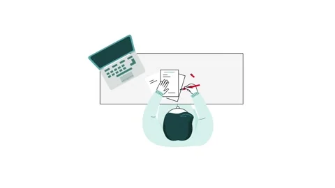 Man Signing Documents Stock Footage 166582289