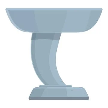 Man silver cufflink icon cartoon vector. Fashion luxury Ilustração Stock