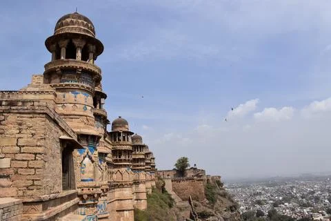 Man Singh Palace Stock Photos