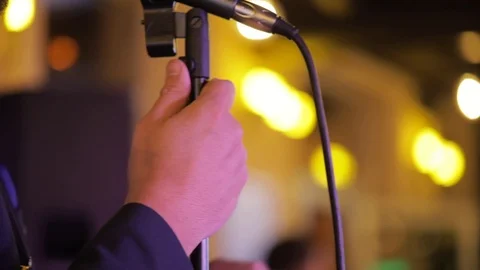 Man singing Stock Footage 103307488