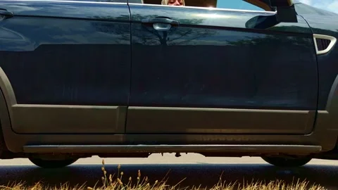 A man sitting in a. Stock Footage 284679533