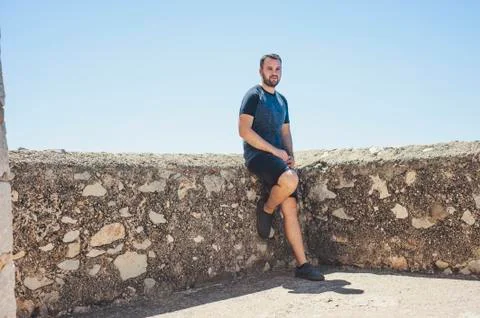 Man sitting Stock Photos