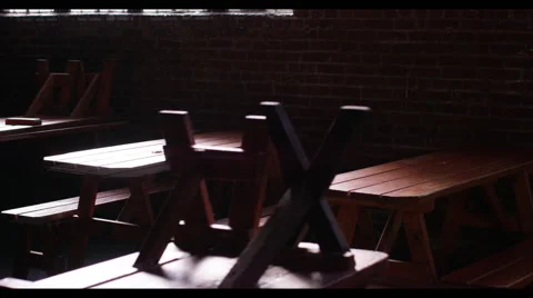 Man sitting in a restaurant and having beer 動画素材 61504104