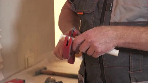 A man sitting on a table Stock Footage 131957516