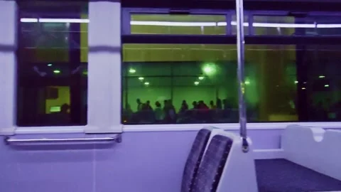 A man is skateboarding on a bus Video stock 291921485
