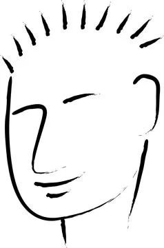 Man Sketch Stock Illustration