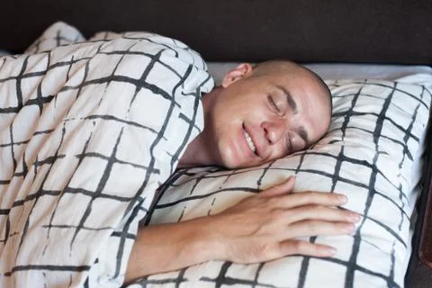 A man sleep Stock Photos