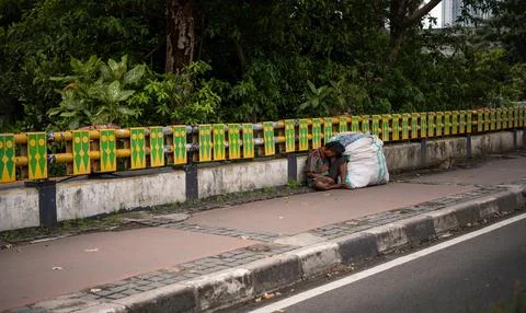 Man sleeping Stock Photos