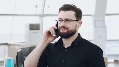 Man with smartphone Stock Footage 73468770